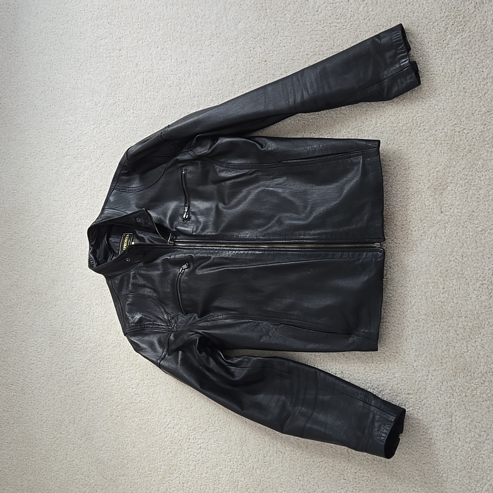 Italian Leather Moto Jacket